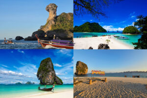 ทริป 1 วัน เที่ยว 4 เกาะ กระบี่ • ทะเลแหวก เกาะไก่ เกาะปอดะ เกาะหม้อ–เกาะทับ