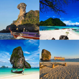 ทริป 1 วัน เที่ยว 4 เกาะ กระบี่ • ทะเลแหวก เกาะไก่ เกาะปอดะ เกาะหม้อ–เกาะทับ