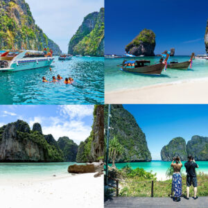 ทริป 1 วัน เที่ยว หมู่เกาะพีพี • อ่าวมาหยา • ปิเละลากูน • เกาะไผ่(Private Trip)ไม่เกิน 10 คน / ลำ
